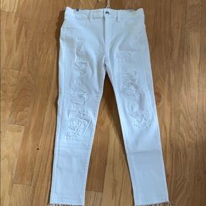 White American eagle jeans